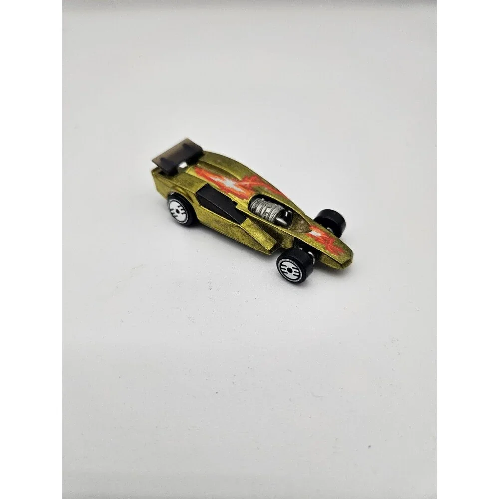 Hot Wheels 1984 Jet Sweep X5 Jetcar Spectraflame Yellow, 1/64, Malaysia